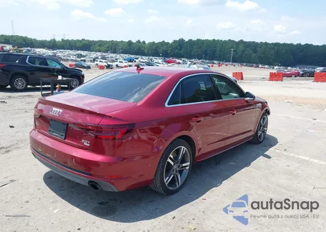 2018 Audi A4 2.0T Tech Ultra Premium/2.0T Ultra Premium из США, поврежденный, VIN WAULMAF42JA090858
